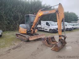 Case CX50B with 3 excavator buckets