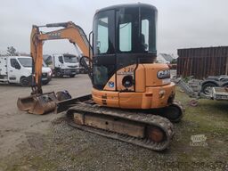 Case CX50B with 3 excavator buckets
