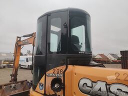 Case CX50B with 3 excavator buckets