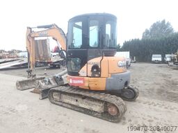 Case CX50B with 3 excavator buckets