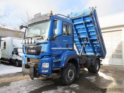 man TGS 18.480 4x4 BB, Euro 6, AHK, Frontanbauplatte