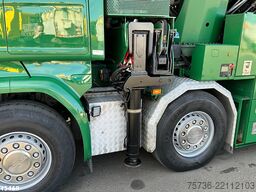 Scania R 490 8x4 Euro 6 Effer 140 Tonmeter laadkraan +...