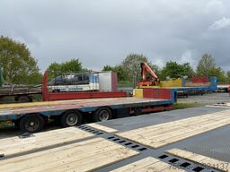  stp  3 Achs Satteltieflader Platofür Fertigteile oder Baumaschinen