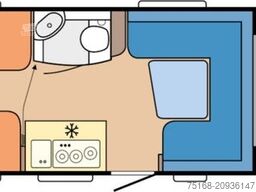 HOBBY De Luxe 460 LU Modell 2026 / 1500 kg