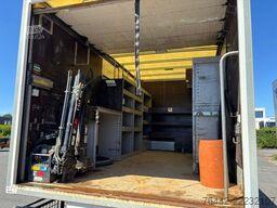 VOLVO FL12.240L-KOFFER-WERKSTATTWAGEN-KRAN HIAB-163TKM