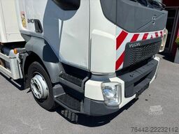 VOLVO FL12.240L-KOFFER-WERKSTATTWAGEN-KRAN HIAB-134TKM