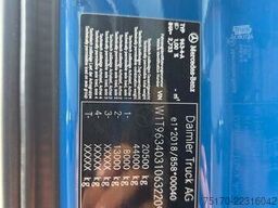 Mercedes-Benz Actros 1853 LS Hydraulik Öl-Retarder Standklima