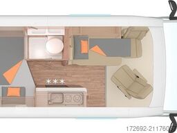 WEINSBERG CaraBus GREY 540 MQ EDITION [FIRE]