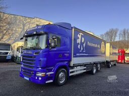 SCANIA R 500 Pritsche Plane LBW Lift Lenk Achse Retarde
