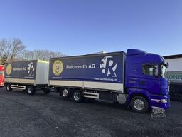 SCANIA R 500 Pritsche Plane LBW Lift Lenk Achse Retarde