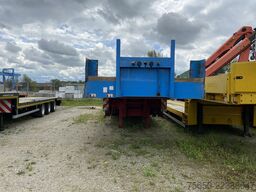  stp  3 Achs Satteltieflader Platofür Fertigteile oder Baumaschinen