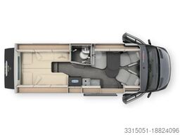 MALIBU 641 LE Autark+ Lithium+Chassis-Plus+Markise+LED