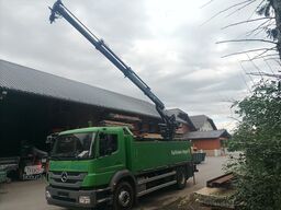 MERCEDES-BENZ Axor 1833L PRITSCHE KRAN HIAB 095 EH SEHR GEPFLE
