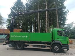 MERCEDES-BENZ Axor 1833L PRITSCHE KRAN HIAB 095 EH SEHR GEPFLE