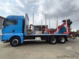 MAN TGX 26.500 Holz-LKW Euro6 6x4 Holztransporter m...