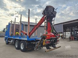 MAN TGX 26.500 Holz-LKW Euro6 6x4 Holztransporter m...