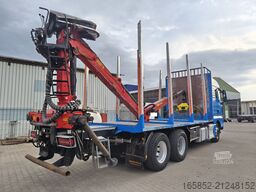 MAN TGX 26.500 Holz-LKW Euro6 6x4 Holztransporter m...