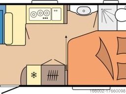 HOBBY Excellent 560 CFe 2000 kg Aluminiumfelgen silber