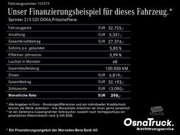 MERCEDES-BENZ Sprinter 215 CDI DOKA,PritschePlane Klima, AHK
