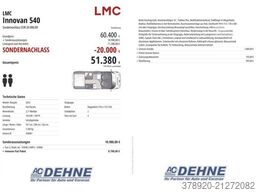 LMC Innovan 540 Sondernachlass EUR 20.000,00