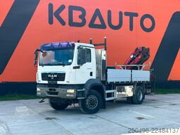 MAN TGM 18.340 4x4 HMF 1720-K5 / PLATFORM L=5009 mm