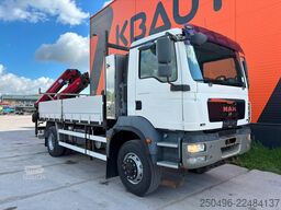 MAN TGM 18.340 4x4 HMF 1720-K5 / PLATFORM L=5009 mm