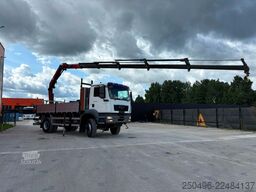 MAN TGM 18.340 4x4 HMF 1720-K5 / PLATFORM L=5009 mm