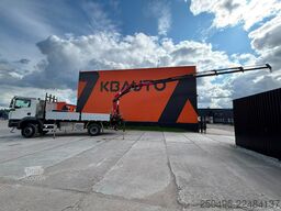 MAN TGM 18.340 4x4 HMF 1720-K5 / PLATFORM L=5009 mm