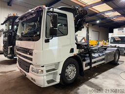 DAF CF 75.250 HOOKLIFT + CRANE HIAB 175-4 - A/C - 3...