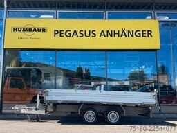HUMBAUR HTK 3500.37 Anhänger 3-Seitenkipper 3,5t. 1.Hd