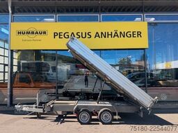 HUMBAUR HTK 3500.37 Anhänger 3-Seitenkipper 3,5t. 1.Hd