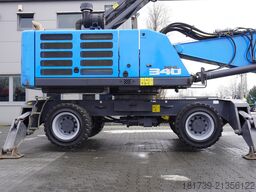 Fuchs MHL 340 S5 material handling excavator