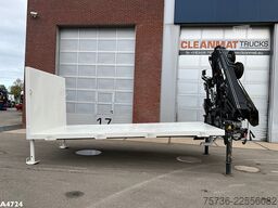 Laadplateau met Hiab 14 Tonmeter laadkraan 