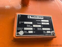 MERCEDES-BENZ Actros 2543 6x2 Kanalreiniger MÜLLER 12.000 L
