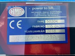 Volvo FH 460 Euro 6 HMF 50 Tonmeter laadkraan NEW & U...