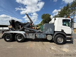 Scania P340 6x4 HOOKLIFT / GANCHO - MANUAL 4+4 - STEEL...