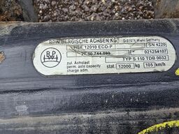 BPW HSF 12010 ECO-P   TRAILER AXLE DRUM.