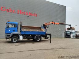 MAN TGA 18.350 4x4 Meiller 3 Seitenkipper Atlas 105...