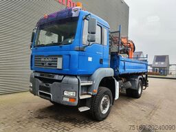 MAN TGA 18.350 4x4 Meiller 3 Seitenkipper Atlas 105...
