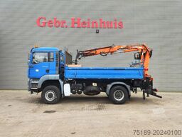 MAN TGA 18.350 4x4 Meiller 3 Seitenkipper Atlas 105...