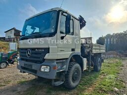 MERCEDES-BENZ Actros 1841 / 4X4 ALLRAD / Kipper+Kran /WENIG KM