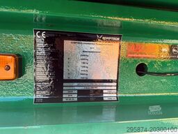 Komptech Cribus 3800 Trommelsiebanlage Auflieger