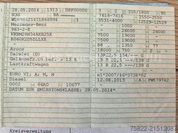 MERCEDES-BENZ Arocs 2643 / 6X4 / Ret / Meiller BORDMATIK