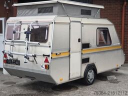 KIP Kompakt KK 400 EK Wohnwagen Hubdach Küche