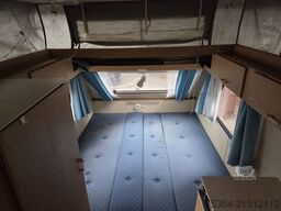 KIP Kompakt KK 400 EK Wohnwagen Hubdach Küche