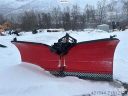 Tellefsdal V-plough high w/ new steel. 3 meters