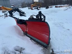 Tellefsdal V-plough high w/ new steel. 3 meters