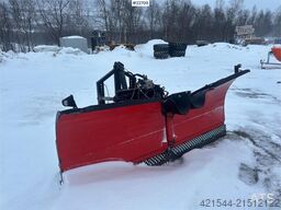 Tellefsdal V-plough high w/ new steel. 3 meters