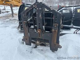 Tellefsdal V-plough high w/ new steel. 3 meters