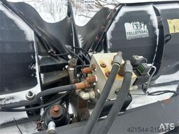 Tellefsdal V-plough high w/ new steel. 3 meters